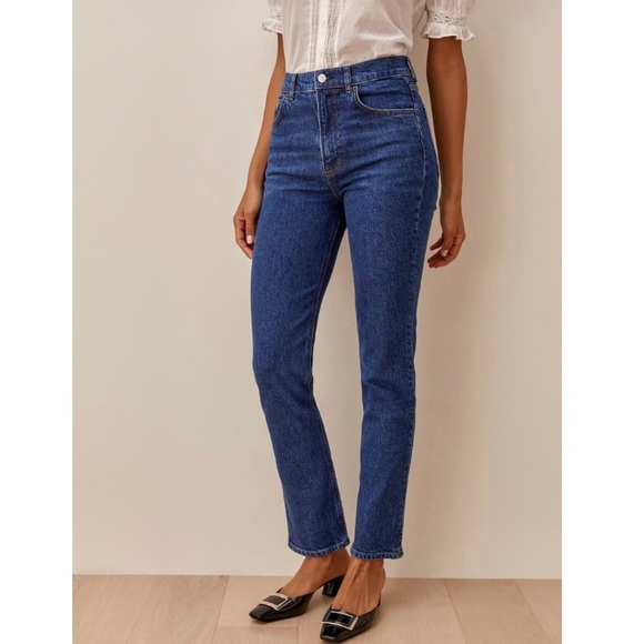 Reformation Liza High Rise Straight Jeans - Picture 10 of 15
